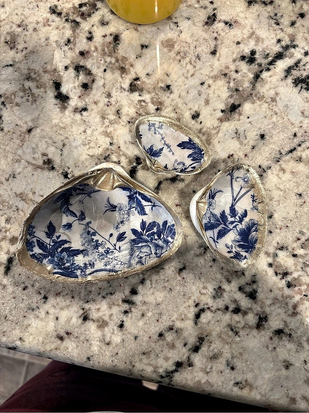 Blue & White Floral Serveware Set